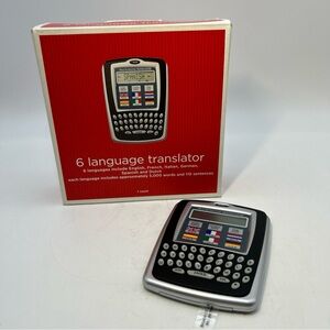 Translator 6 Languages 5000 Words French Italian German Spanish Dutch(see Desc)